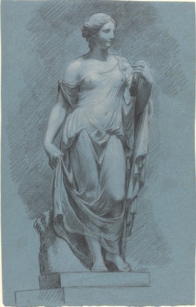 The "Farnese Flora" at Stourhead by Samuel Woodforde