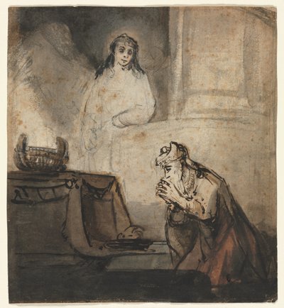 Angel Appearing to Zacharias by Samuel van Hoogstraten