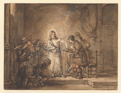 The Doubting Thomas by Samuel van Hoogstraten