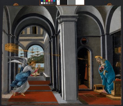 The Annunciation, c.1490 by Sandro (1444/5 1510) Botticelli