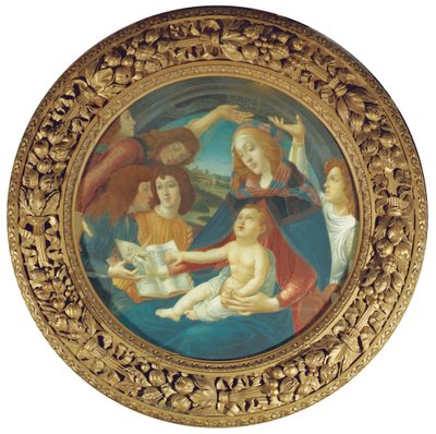 The Madonna of the Magnificat by Sandro (after) Botticelli