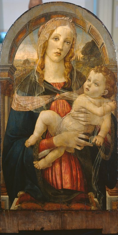 The Virgin and Child by Sandro (after) Botticelli