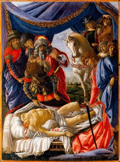 Discovery of the Dead Holofernes by Sandro Botticelli