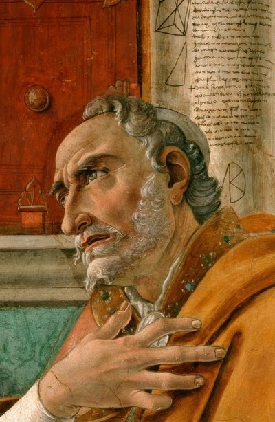 Saint Augustine by Sandro Botticelli