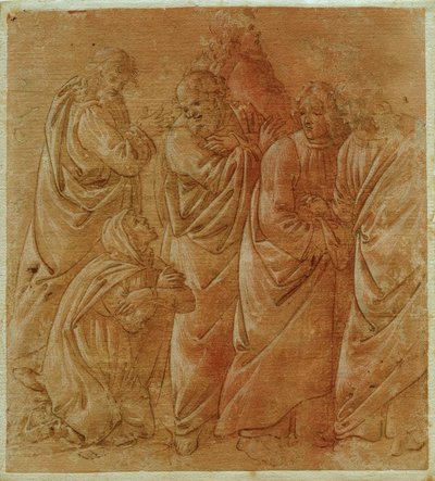 The Woman from Canaan by Sandro Botticelli