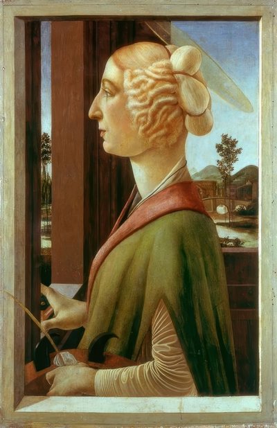 Saint Catherine by Sandro Botticelli