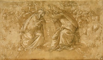 Coronation of Mary by Sandro Botticelli