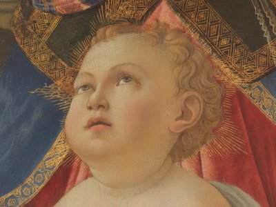 Mary with Child and Five Angels by Sandro Botticelli