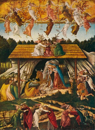 Mystic Nativity by Sandro Botticelli