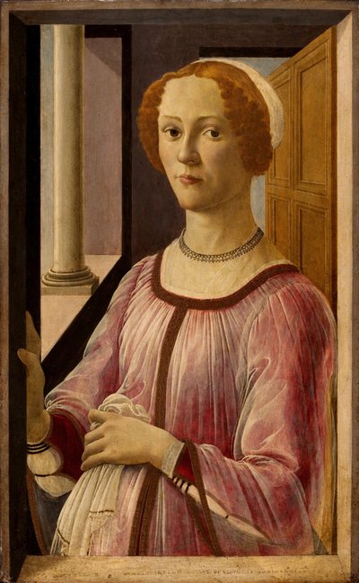 Portrait of Smeralda Bandinelli by Sandro Botticelli