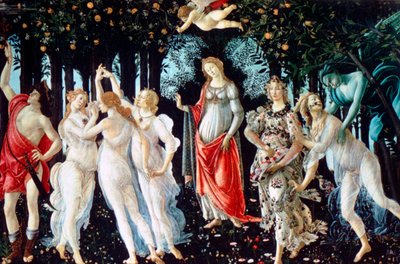 Primavera, c1478 by Sandro Botticelli