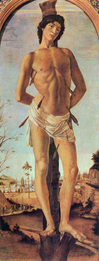 Saint Sebastian by Sandro Botticelli