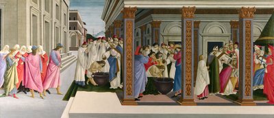 Three Miracles of Saint Zenobius by Sandro Botticelli