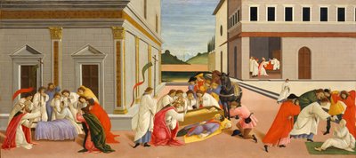 Three Miracles of Saint Zenobius by Sandro Botticelli