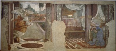 Annunciation of St. Martin by Sandro Botticelli