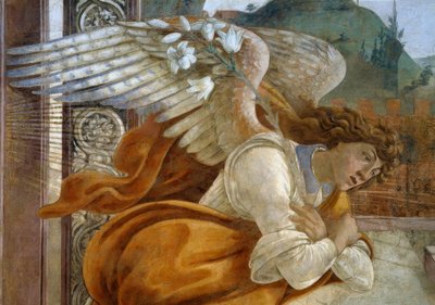 Annunciation of St. Martin by Sandro Botticelli