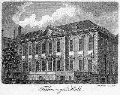 Fishmongers Hall, City of London by Sands