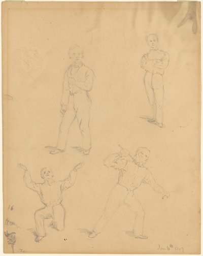 Studies of Men by Sanford Robinson Gifford