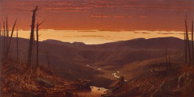 Twilight in the Catskills by Sanford Robinson Gifford