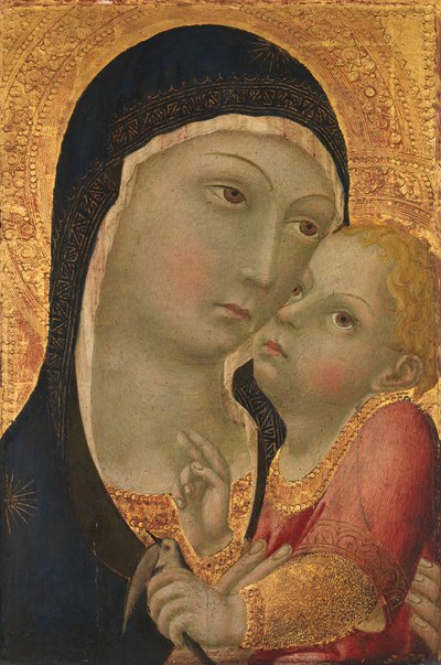 Madonna and Child by Sano di Pietro