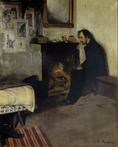 Erik Satie, bohemian by Santiago Rusiñol