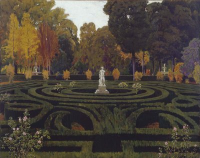 Old Faun by Santiago Rusiñol