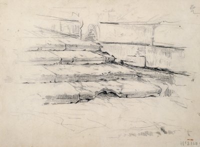 Study of Steps by Santiago Rusiñol