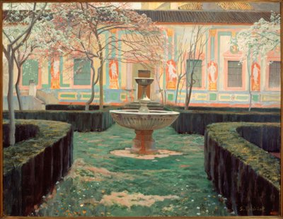 Abandoned Garden by Santiago Rusiñol