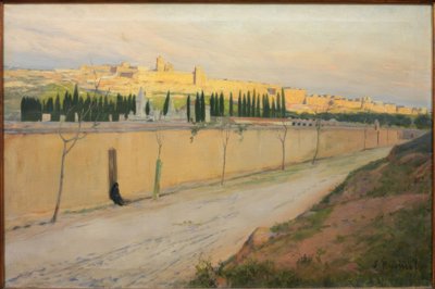 Path to the Cemetery by Santiago Rusiñol