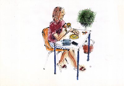 Cafe by Sara Hayward