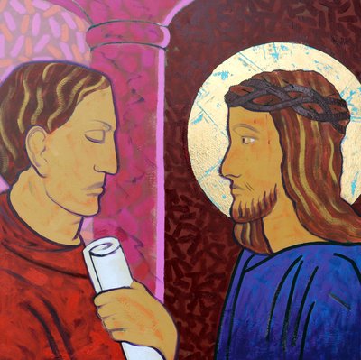 Jesus is Condemned by Sara Hayward
