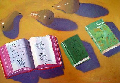 Three Pears by Sara Hayward