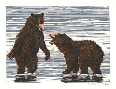 Salmon Stream Frolics by Sarah Drummond
