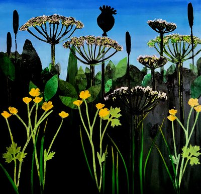 Buttercups, 2020 by Sarah Thompson Engels