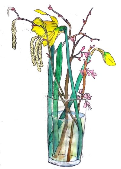 Daffodils by Sarah Thompson Engels