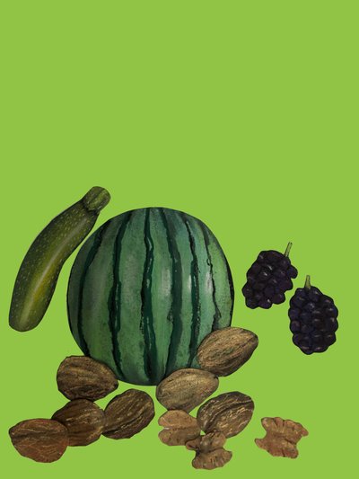 Fruit & veggies, 2020 by Sarah Thompson Engels