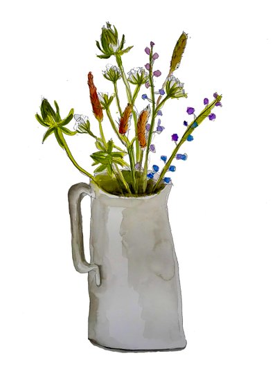 Grey Jug by Sarah Thompson Engels