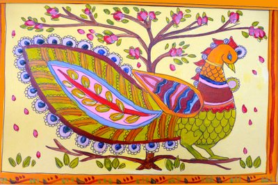 Indian Peacock by Sarah Thompson Engels