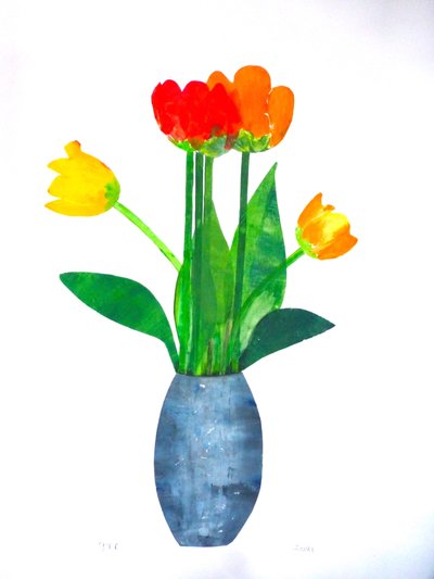 Tulips 2, 2021 by Sarah Thompson Engels