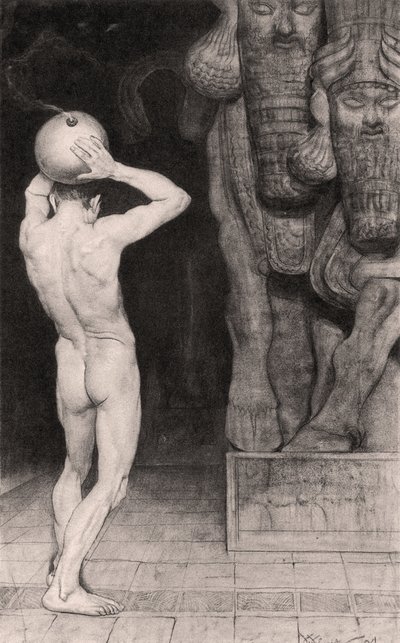 The Anarchist, 1894 by Sascha Schneider