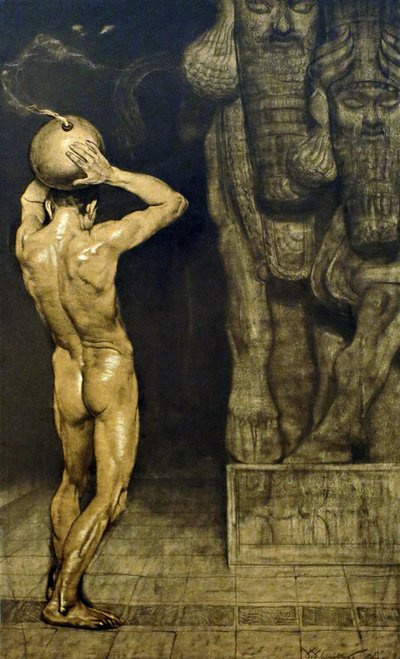 The Anarchist, 1894 by Sascha Schneider