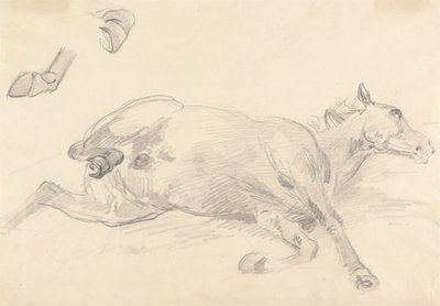 Study of a Horse Lying Down by Sawrey Gilpin