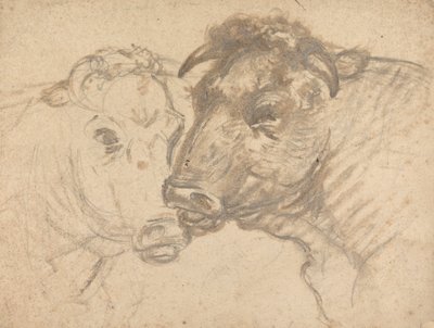 Two Bulls by Sawrey Gilpin