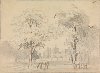 Windsor Castle by Sawrey Gilpin