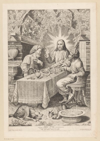 Supper at Emmaus by Sébastien Vouillemont