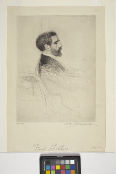 Portrait Of Paul Helleu by School American