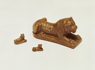 Assyrian Lion Weights, c.5th century BC by School Assyrian