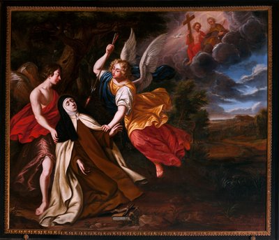 Ecstasy of Saint Teresa by School Belgian