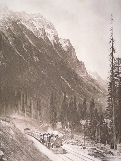 Canadian Pacific Railway Train, c.1925 by School Canadian