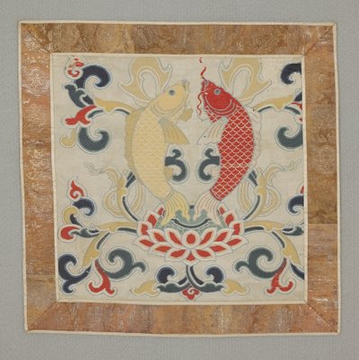 Eight Buddhist Precious Things, Pair of Fishes by School Chinese